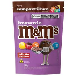 M&M'S BROWNIE POUCH 120 G ED. LIMITADA - PADRÃO FONZAR
