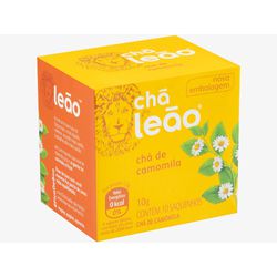 CHA LEAO FUZE CAMOMILA 10 G C/ 10 SAQ. (00163) - PADRÃO FONZAR