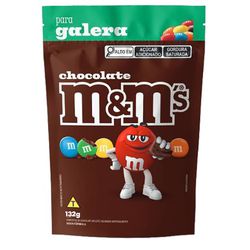 M&M'S CHOCOLATE AO LEITE POUCH 132 G - PADRÃO FONZAR