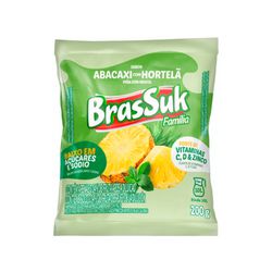 REFRESCO BRASSUK ABACAXI COM HORTELA 200 G - PADRÃO FONZAR