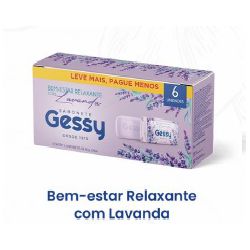 PACK SABONETE GESSY BEM-ESTAR RELAXANTE C/ LAVANDA... - PADRÃO FONZAR