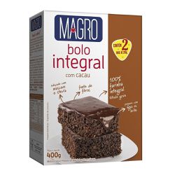 BOLO MAGRO INTEGRAL C/ CACAU 200 G - PADRÃO FONZAR