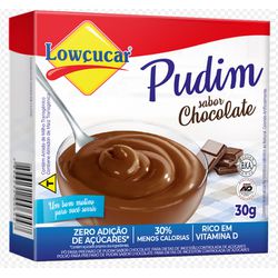 PUDIM DE CHOCOLATE ZERO AÇUCAR LOWÇUCAR 30 G - PADRÃO FONZAR