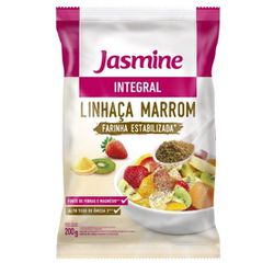 FARINHA LINHACA MARROM INTEGRAL JASMINE 200 G - PADRÃO FONZAR