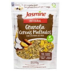 GRANOLA CEREAIS MALTADOS INTEGRAL JASMINE 250 G - PADRÃO FONZAR