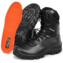 BOTA FORCE MILITAR PHANTON PRETO. - 7950 - FORCE MILITAR - CALÇADOS MILITARES DE ALTA PERFORMANCE.