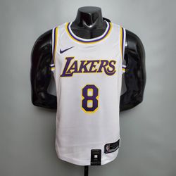Nba Lakers branca Silk (jogador) Bryant Camisa 08 ... - CATALOGO