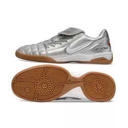 Chuteira Futsal Nike Total 90 III Full Prata/Branc... - CATALOGO