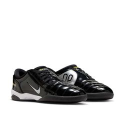 Chuteira Futsal Nike Total 90 III Full Black and W... - CATALOGO