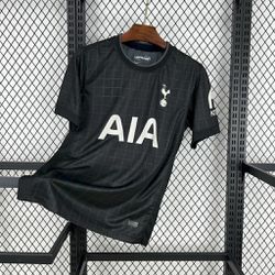 Camisa Tottenham II 2025/26 Preto - Masculino Torc... - Tailandesas Atacado