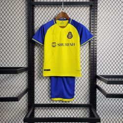Conjunto Infantil Al Nassr Home 22/23 - KIDS00 - CATALOGO