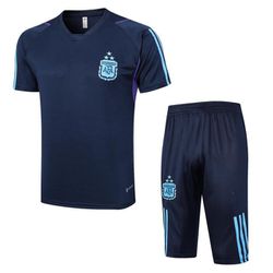 Conjunto de Treino Meia Calça + Camisa Argentina -... - Tailandesas Atacado