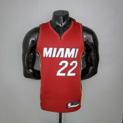 New Miami Heat Jordan BUTLER#22 Burgundy NBA Jerse... - Tailandesas Atacado