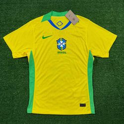 Camisa Seleção Brasil Home I 25/26 - Amarela - Jog... - FUTCAMISA