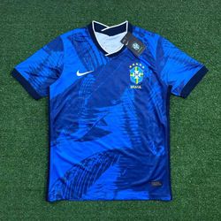 22/23 Brasil Classic Blue - Torcedor Masculina - 0... - FUTCAMISA