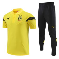 Conjunto Treino Polo Borussia 22/23 Camisa + Calça... - Tailandesas Atacado