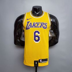 Los Angeles Lakers - Jogador Silk - JAMES #6 amare... - CATALOGO