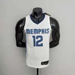 NBA Memphis Grizzlies 2022 - Ja Morant Nº12 - Bran... - Tailandesas Atacado