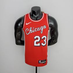 NBA Jersey Chicago Bulls JORDAN#23 City - Vermelha... - CATALOGO