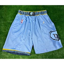 Memphis Grizzlies Jordan Shorts NBA - Especial 75 ... - Tailandesas Atacado