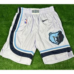 Memphis Grizzlies NBA Shorts - JOGO - Branco - nba... - CATALOGO