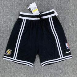 Shorts Nba Lakers - Treino - Preto - NBASHORR - Tailandesas Atacado