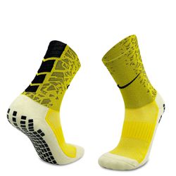 Meia Antiderrapante NK Performance Amarelo/Preto -... - CATALOGO