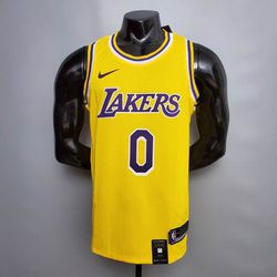 NBA Swingman - Los Angeles Lakers Amarela - Westbr... - Tailandesas Atacado