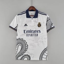 22/23 Real Madrid Dragão Branco Chinês - Torcedor ... - CATALOGO