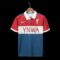 22/23 Liverpool Polo vermelho branco azul - Torced... - CATALOGO