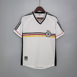 Camisa Retro Alemanha 1998 Copa do Mundo - 987428 - Tailandesas Atacado