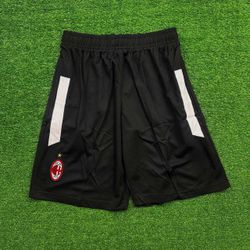 Short AC Milan 2023 - Preto/Branco - SHORT07 - CATALOGO