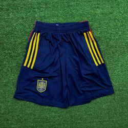Short Espanha 23/24 - Masculino Azul Marinho/verme... - Tailandesas Atacado