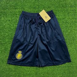 Short Al Nassr 23/24 - Azul Marinho - SHORTNASSR - Tailandesas Atacado