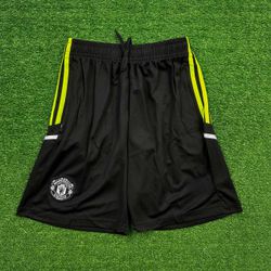  Short Manchester United 23/24 - Preto/verde - Sho... - Tailandesas Atacado