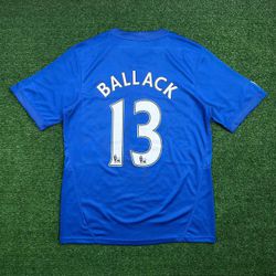 Camisa Chelsea Home I 09/10 – Ballack #13 – Azul –... - FUTCAMISA