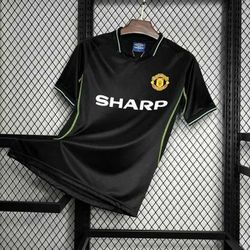 Camisa Manchester United Third III 98/99 – Preta –... - FUTCAMISA