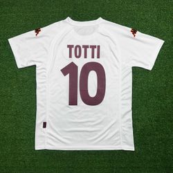 Camisa RetrÔ Roma Away II 2000/01 – Branca - 5t34h... - FUTCAMISA