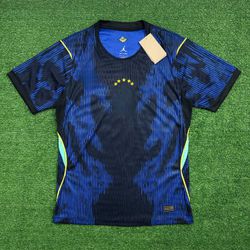 Camisa Brasil Away II 26/27 - Azul e Preta - Jogad... - PRONTA ENTREGA 