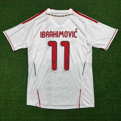 Camisa Retrô AC Milan Home I 11/12 – Ibrahimović #... - FUTCAMISA