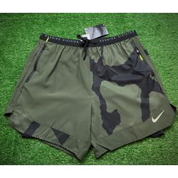 Shorts De Treino Unissex Nike Duplo Fitness - Verd... - Tailandesas Atacado