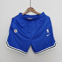 Los Angeles Clippers NBA Shorts - Treino Azul - Lo... - Tailandesas Atacado