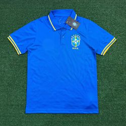 Camisa Gola Polo Brasil 21/22 - Azul - torcedor - ... - FUTCAMISA