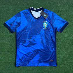 22/23 Brasil Classic Blue - Torcedor Masculina - 0... - FUTCAMISA