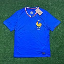 Camisa França Home I 24/25 - Azul -Torcedor Mascul... - FUTCAMISA