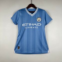 Camisa Manchester City Home 23/24 Feminina - 48956 - Tailandesas Atacado