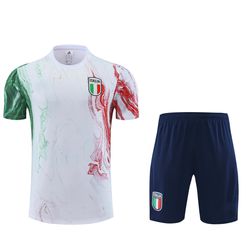 Conjunto Treino Camisa + Short Itália 23/24 - (bra... - Tailandesas Atacado