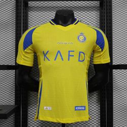 CAMISA AL-NASSR HOME I 24/25 JOGADOR - JOGA8730 - Tailandesas Atacado