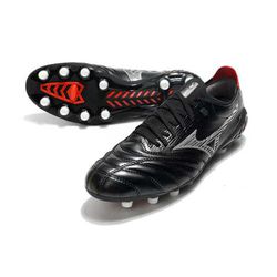 Chuteira Campo Mizuno Morelia (FG) - Preto/Grafite... - BLACK NORDESTE ATK
