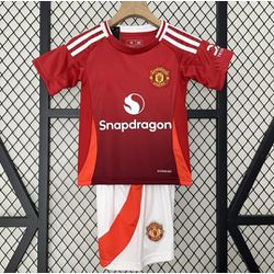 Conjunto Infantil Manchester United Home II 24/25 ... - Atk Brasil
